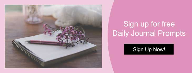 Sign Up for Daily Journal Prompts
