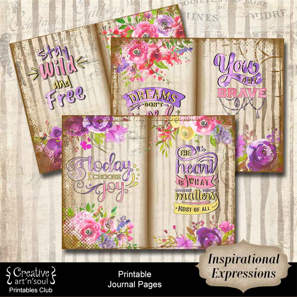 Junk Journal Printables Club