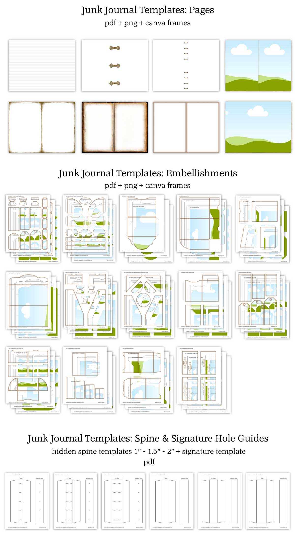 Junk Journal Printables Club