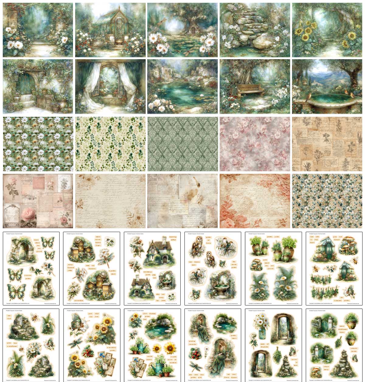 Junk Journal Printables Club