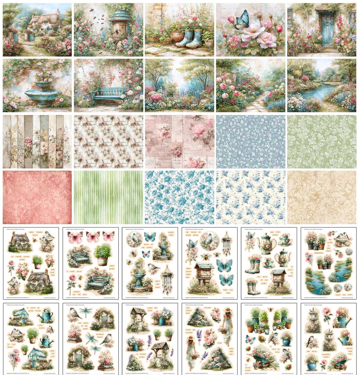 Junk Journal Printables Club