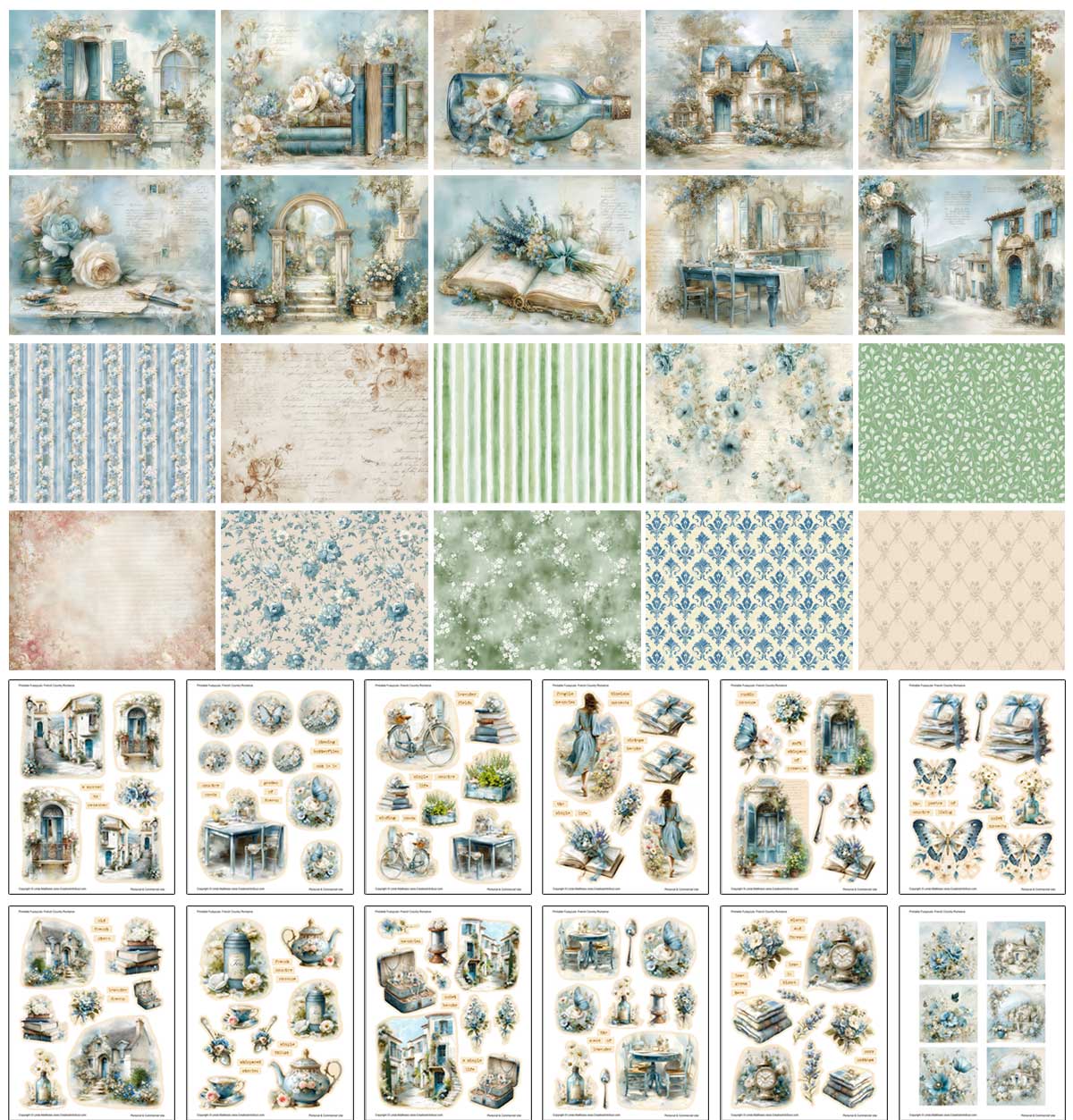 Junk Journal Printables Club