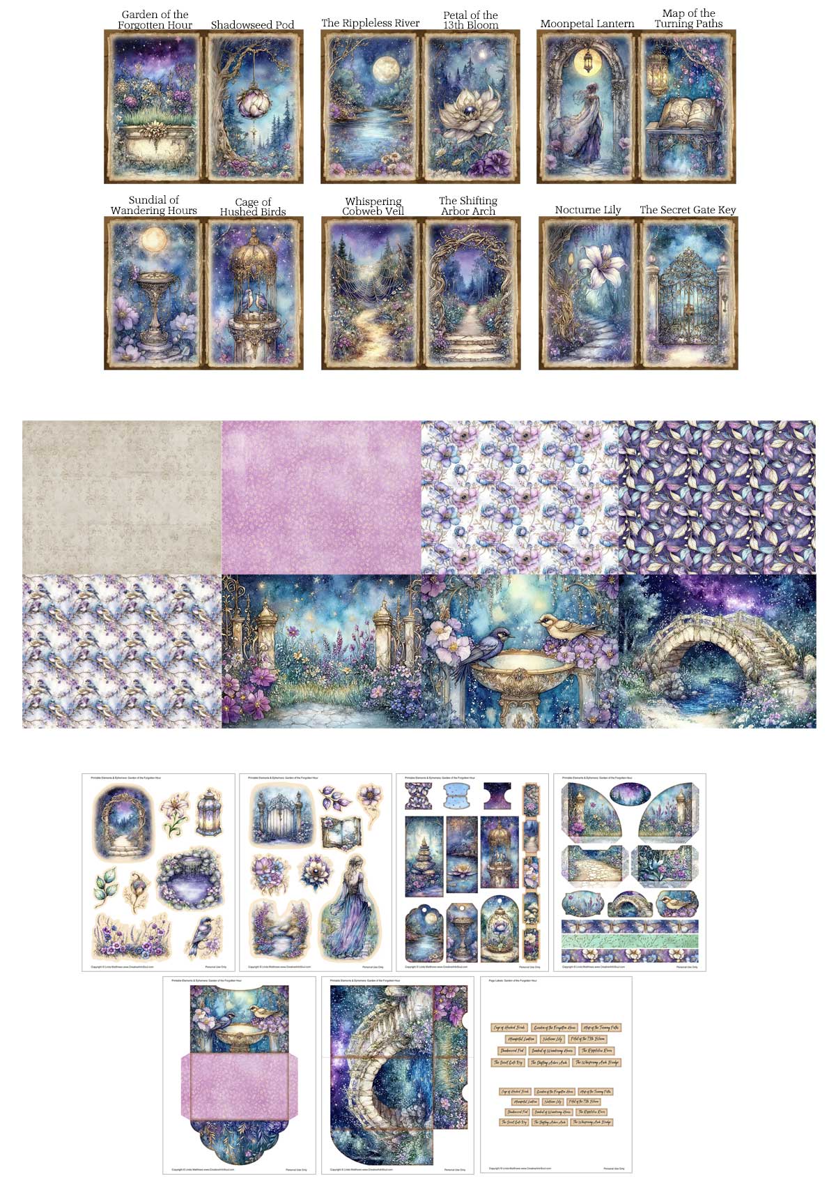 Junk Journal Printables Club