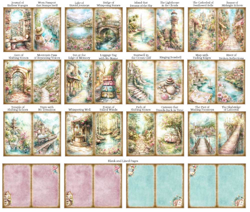 Junk Journal Printables Club