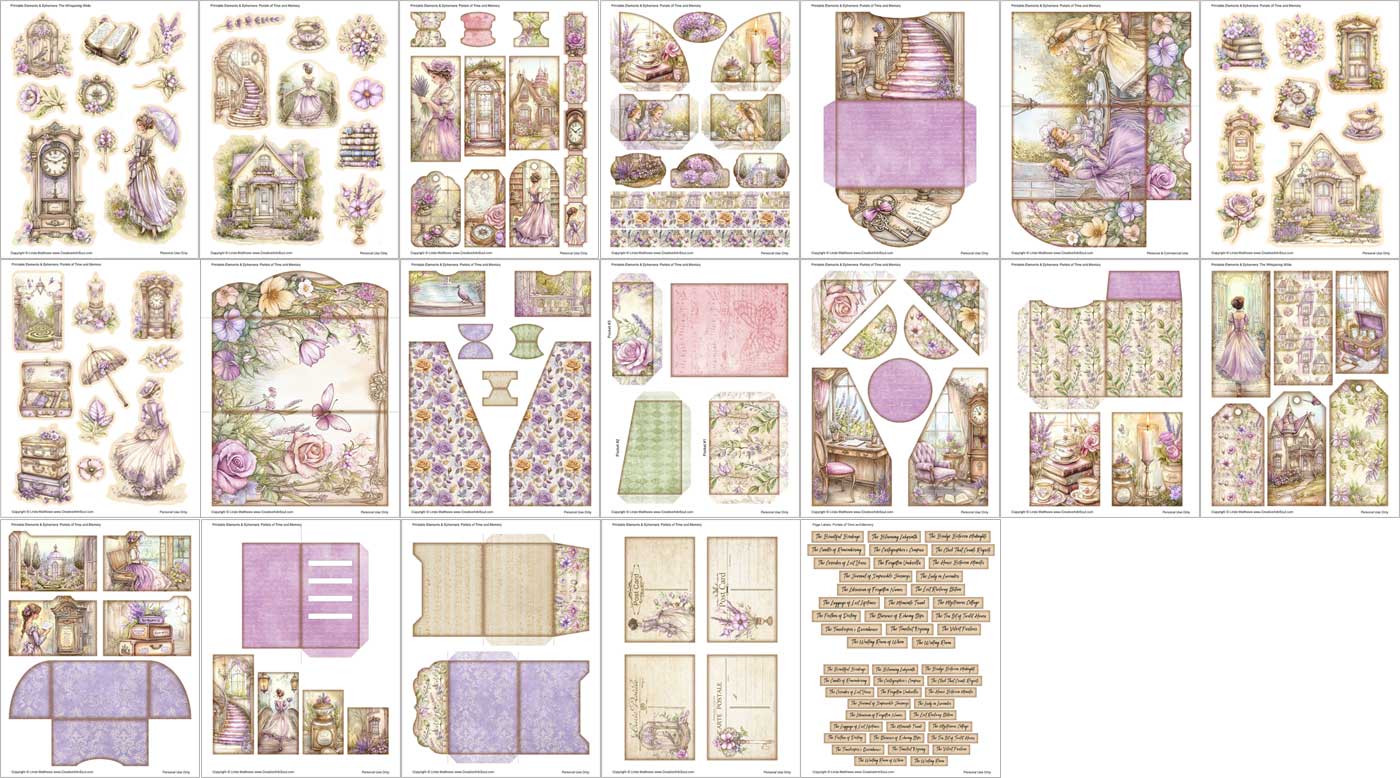 Junk Journal Printables Club
