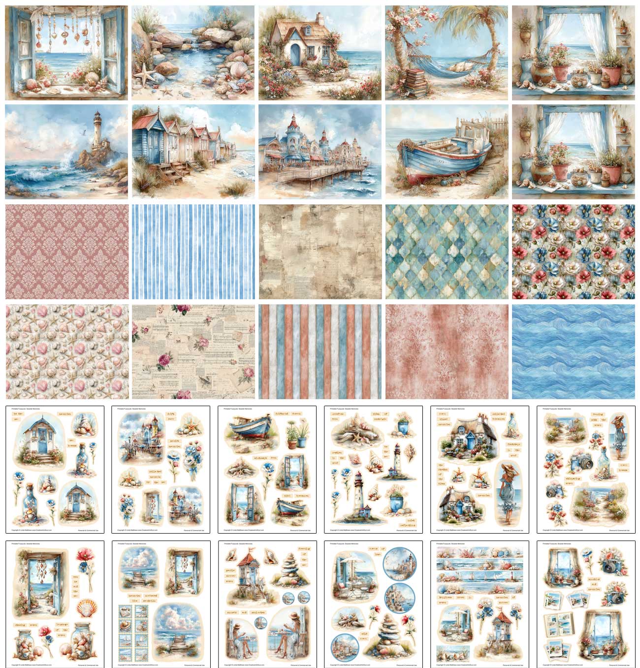 Junk Journal Printables Club
