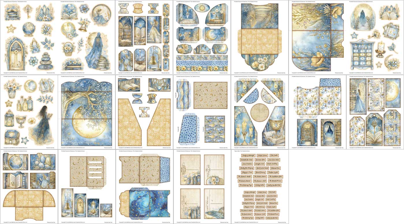 Junk Journal Printables Club