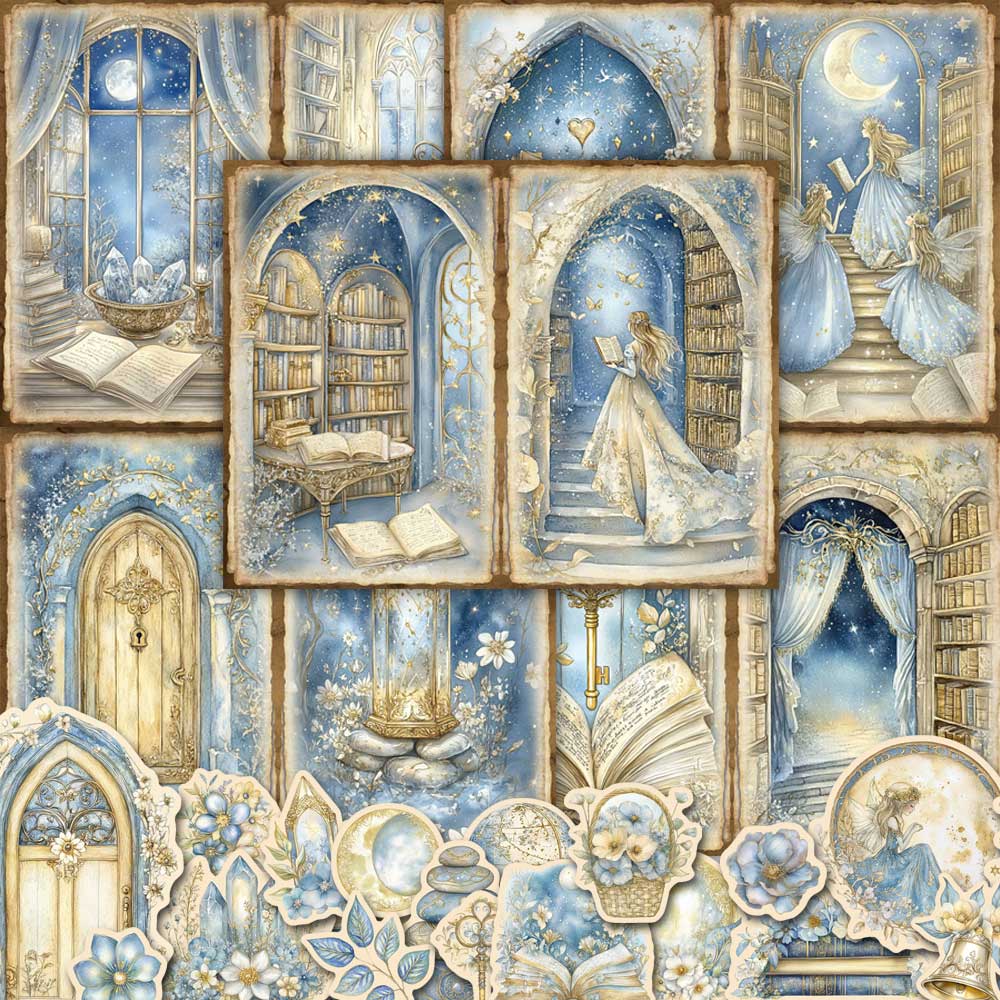 Click to enlarge Junk Journal Printables Club