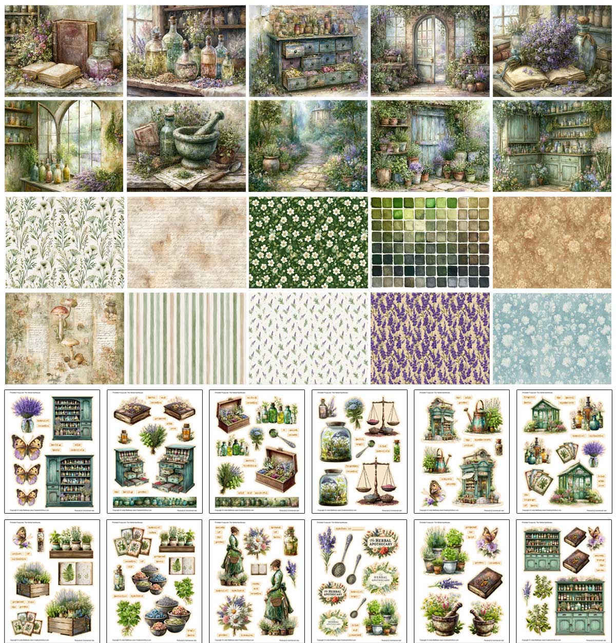 Junk Journal Printables Club