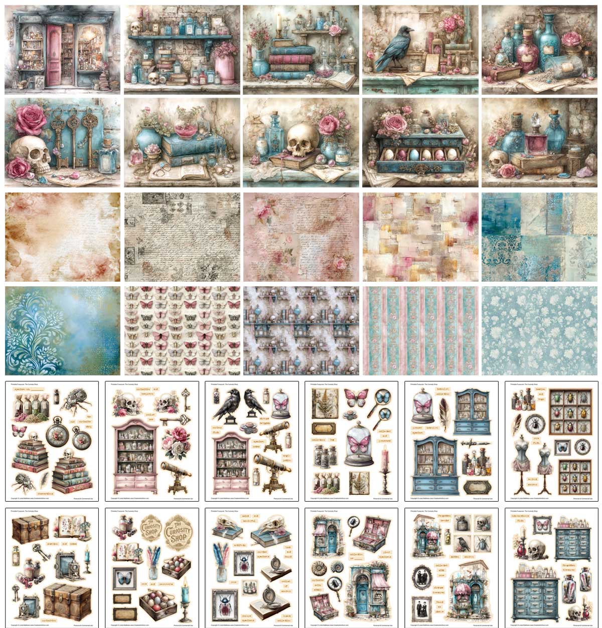 Junk Journal Printables Club