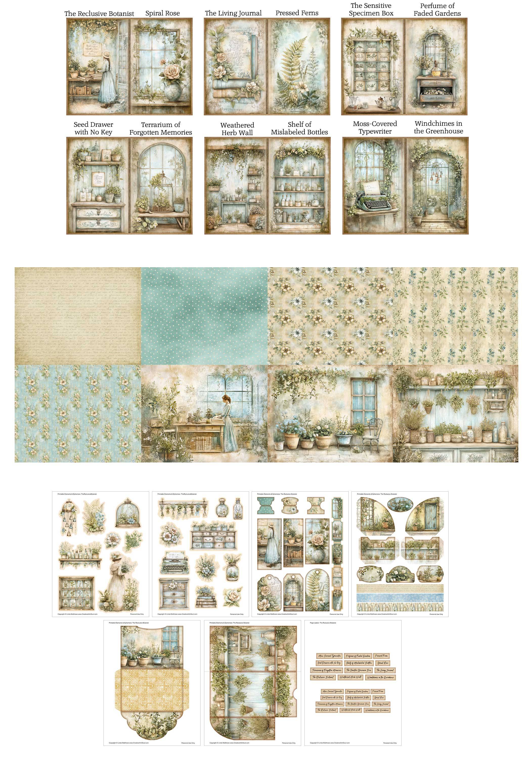 Junk Journal Printables Club