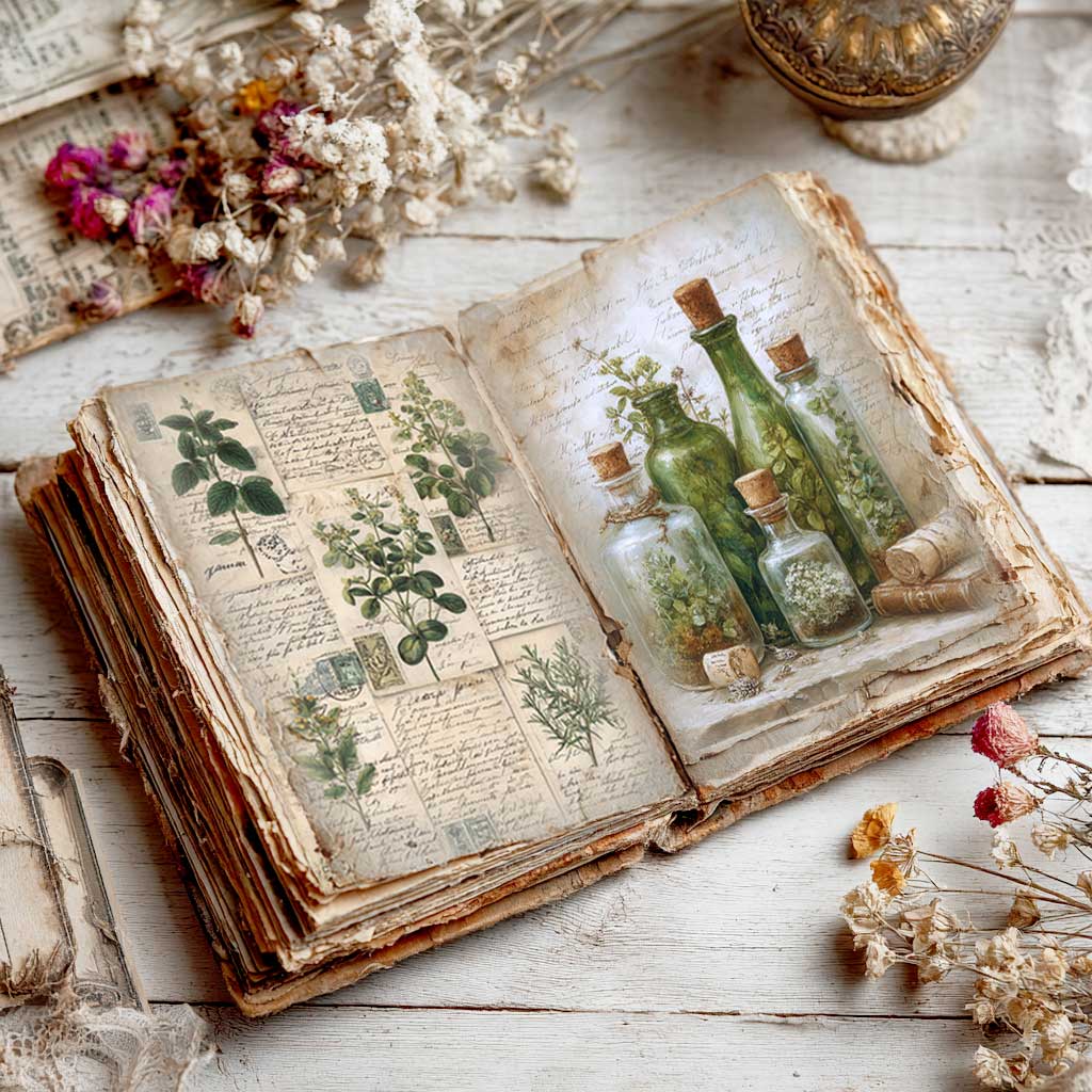 Click to enlarge Junk Journal Printables Club
