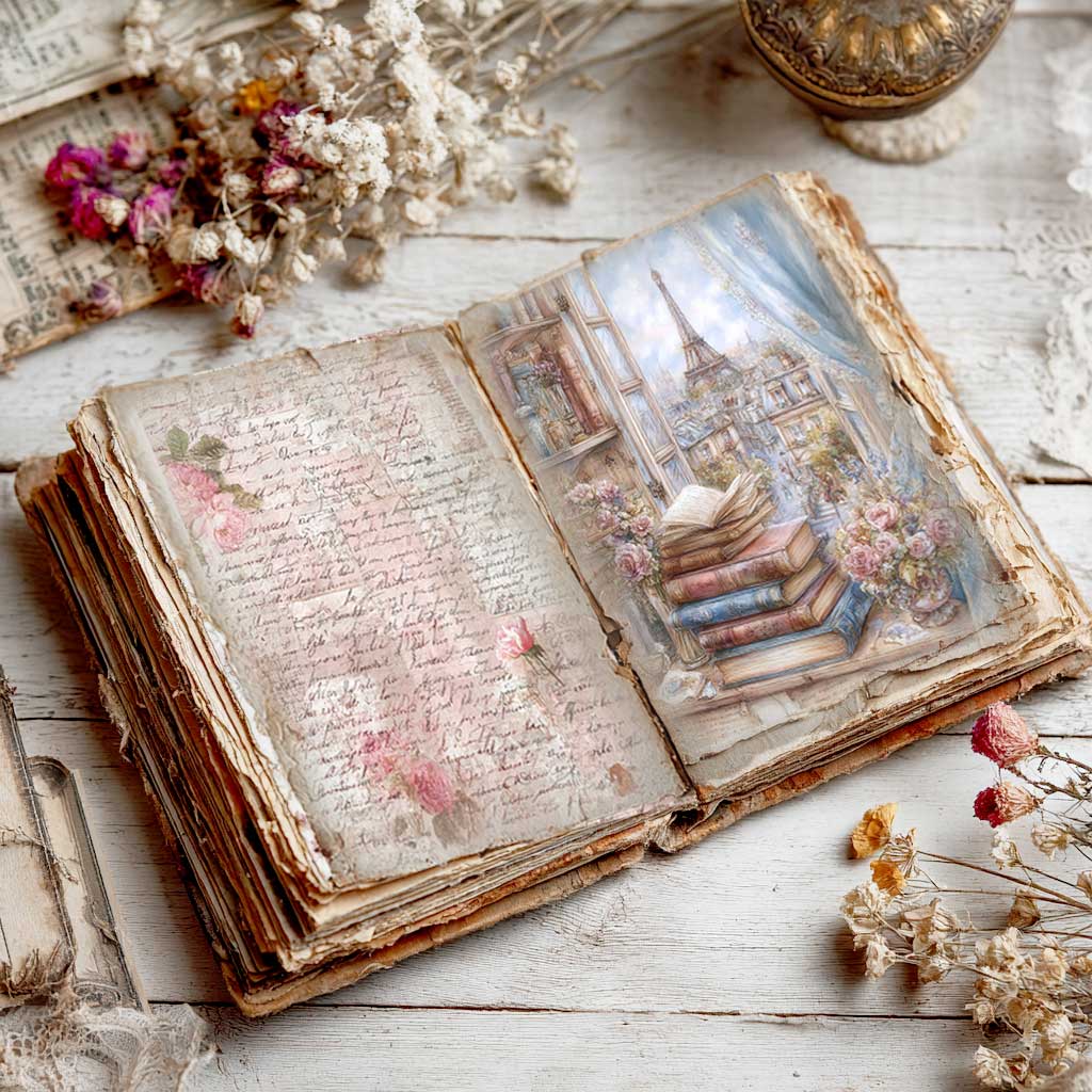 Click to enlarge Junk Journal Printables Club