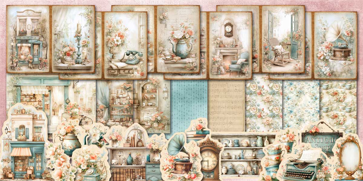 Junk Journal Printables Club