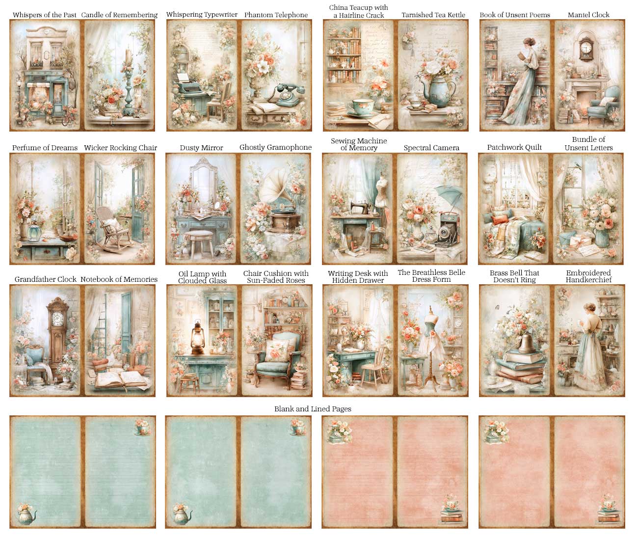 Junk Journal Printables Club