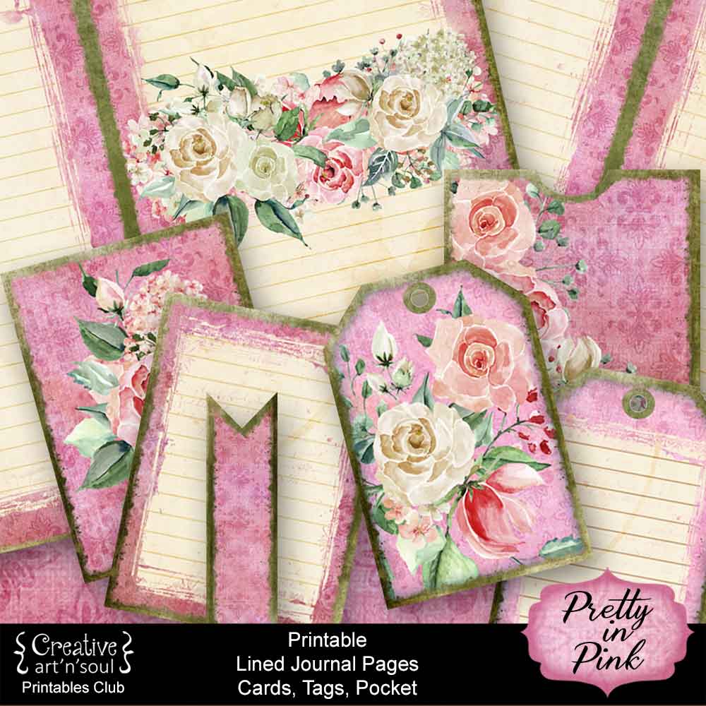 Junk Journal Printables Club