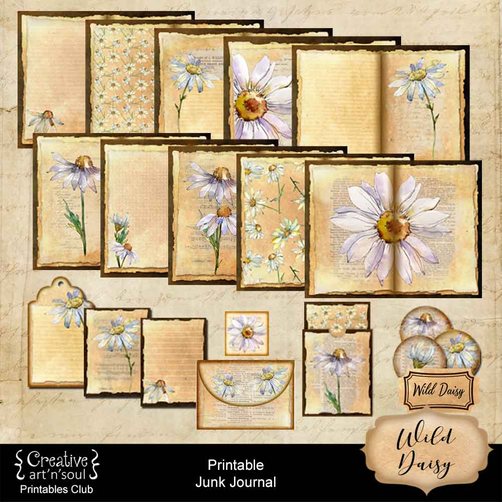 Wild Daisy Junk Journal