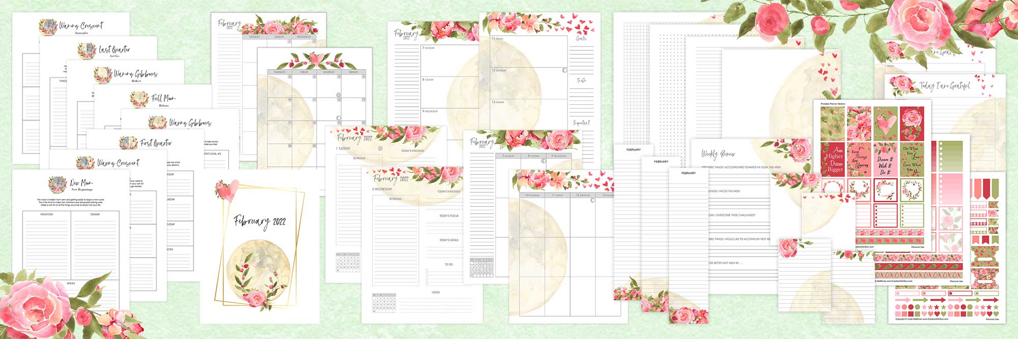 Manifest with the Moon Planner