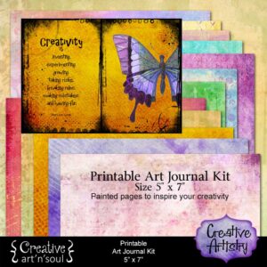 Creative Artistry Printable Art Journal