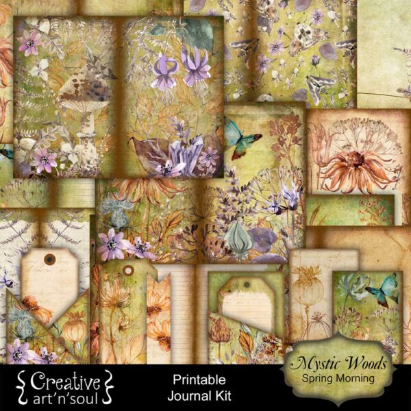 Mystic Woods Printable Junk Journal