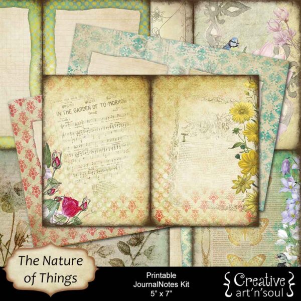 The Nature of Things Printable JournalNotes