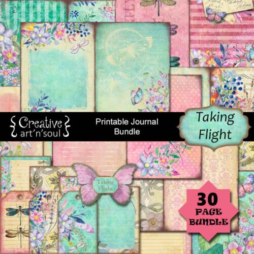 Taking Flight Printable Junk Journal Bundle