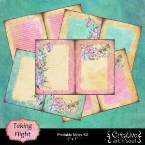 Taking Flight Printable JournalNotes