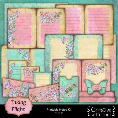 Taking Flight Printable JournalNotes