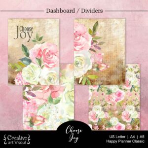 Choose Joy Planner Dashboard