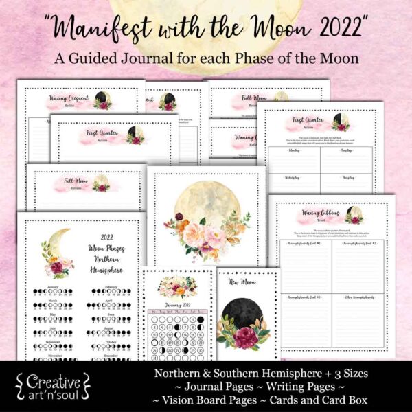 Manifest with the Moon Printable Journal