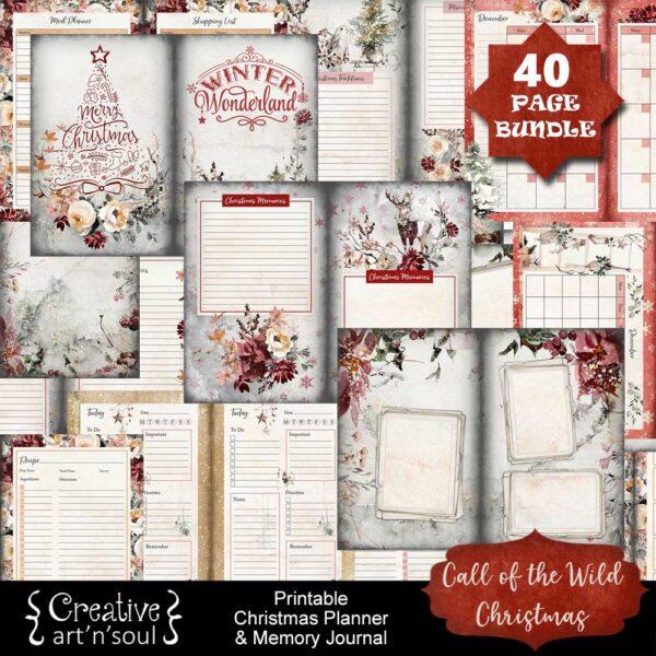 Christmas Planner and Memory Journal