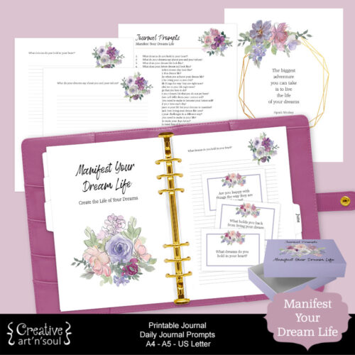 Printable Journal, Daily Journal Prompts