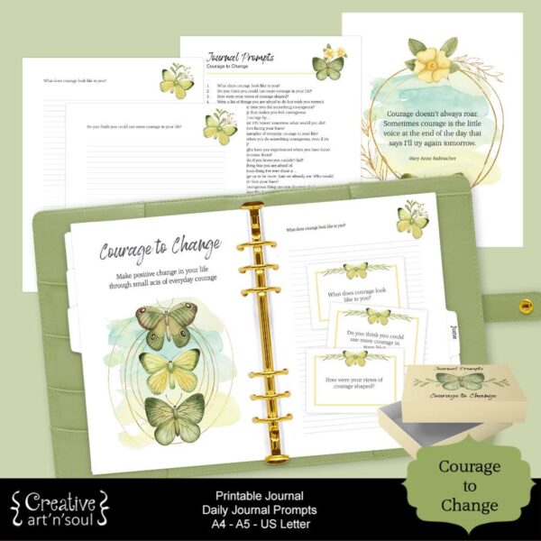 Printable Daily Journal Prompt Cards