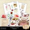 Printable Junk Journal Stickers