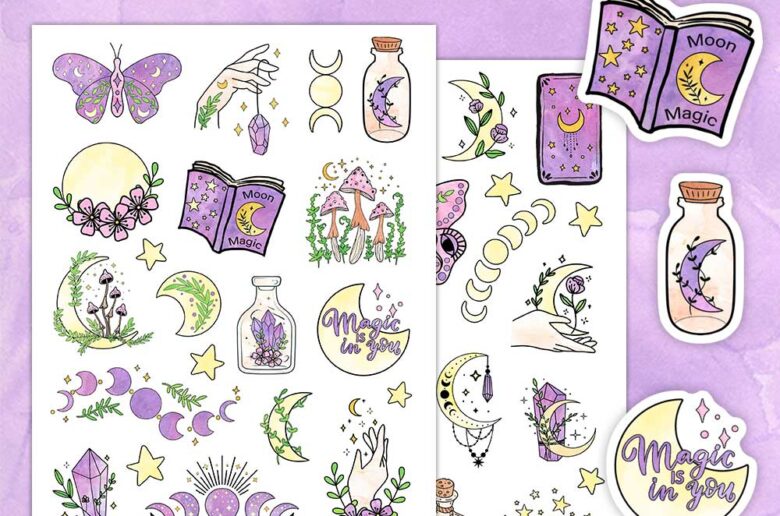 Printable Stickers for Planners and Journals