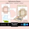 Printable Junk Journal Box Templates