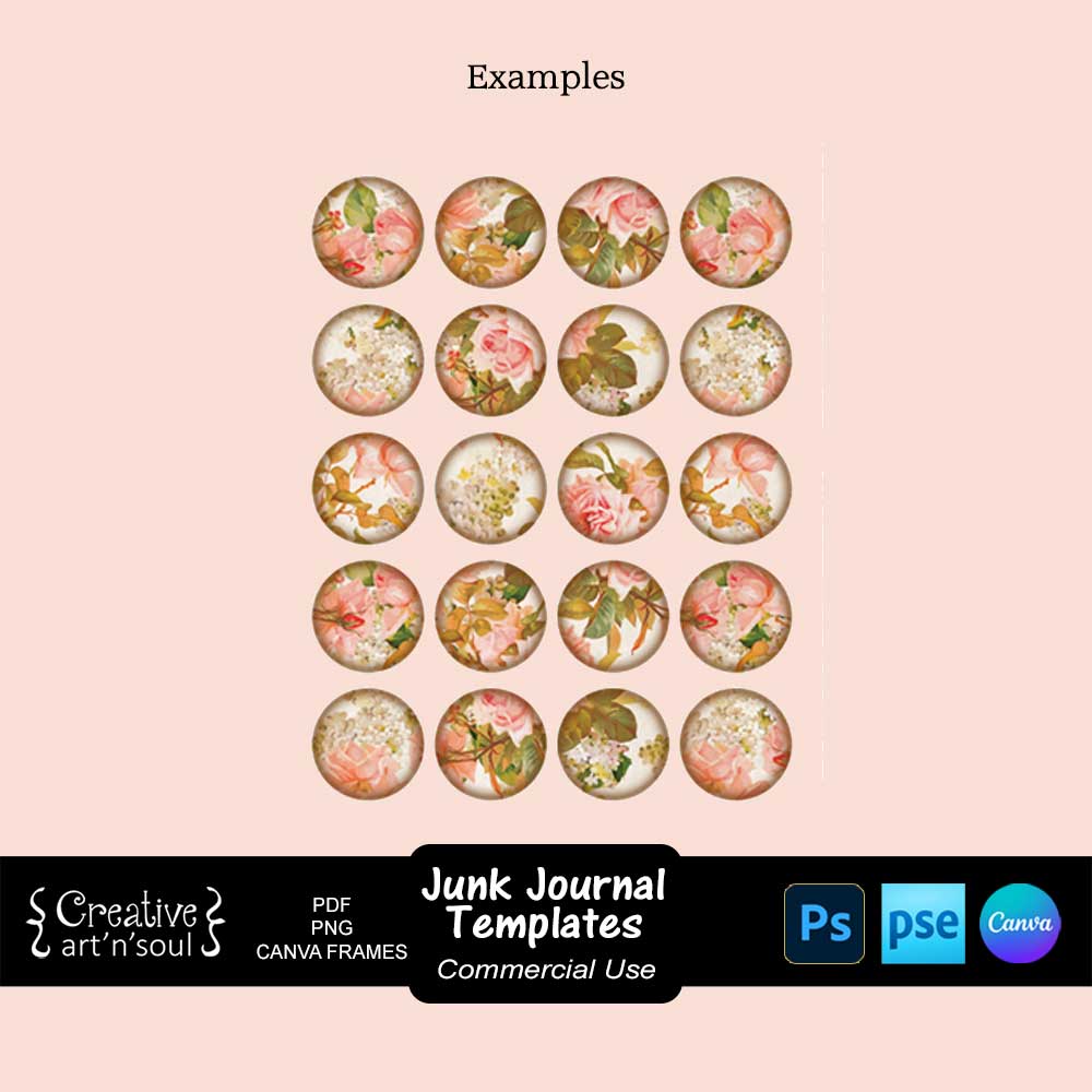 Printable Junk Journal Template Printable Junk Journal Template