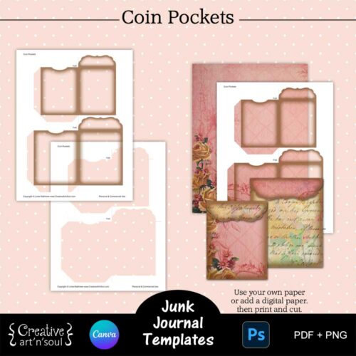 Printable Junk Journals Templates