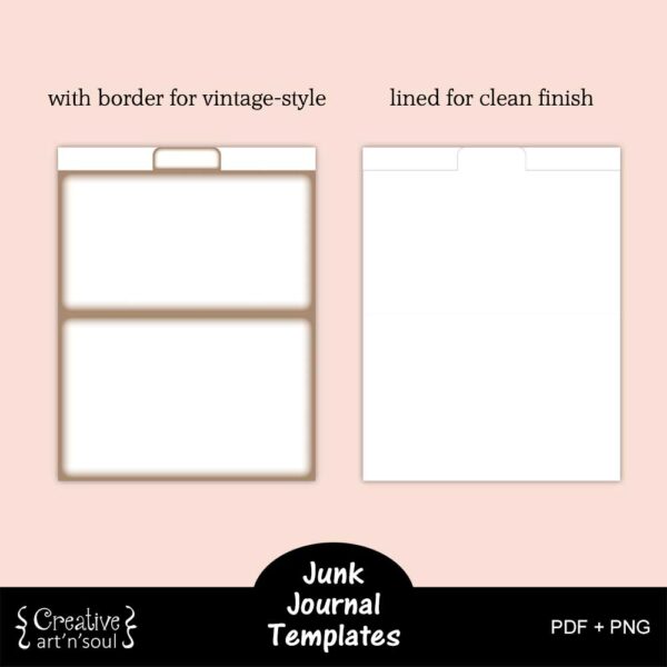 Printable Junk Journal Templates