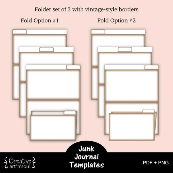 Printable Junk Journal Templates