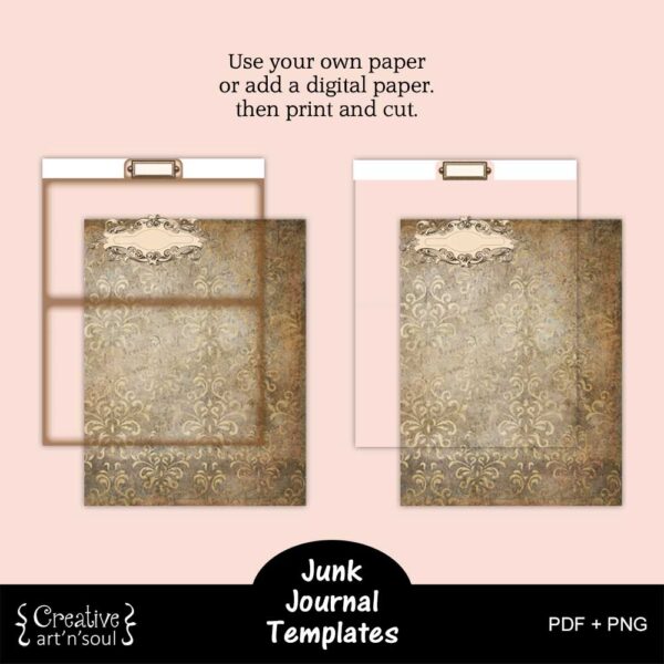 Printable Junk Journal Templates