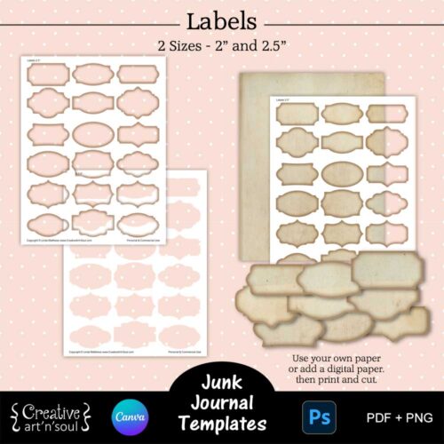 Printable Junk Journal Template