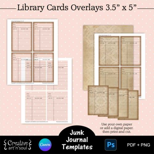 Printable Junk Journal Template