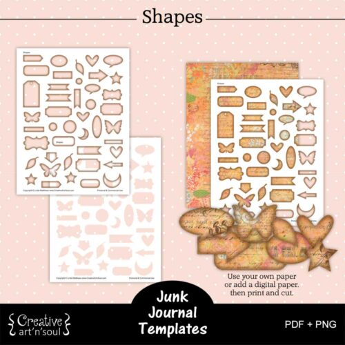 Printable Junk Journal Template`