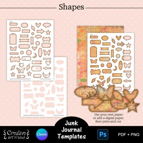 Printable Junk Journal Template`