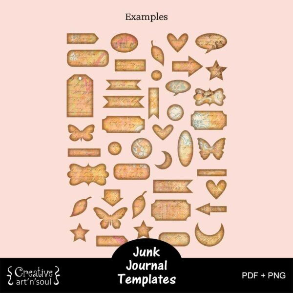 Printable Junk Journal Template`