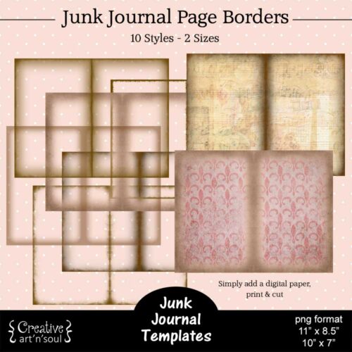 Templates for Printable Junk Journals