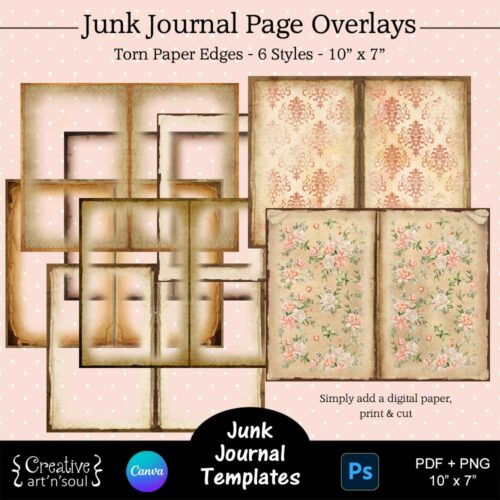 Printable Junk Journal Templates