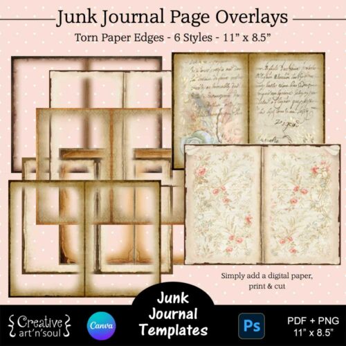 Printable Junk Journal Templates