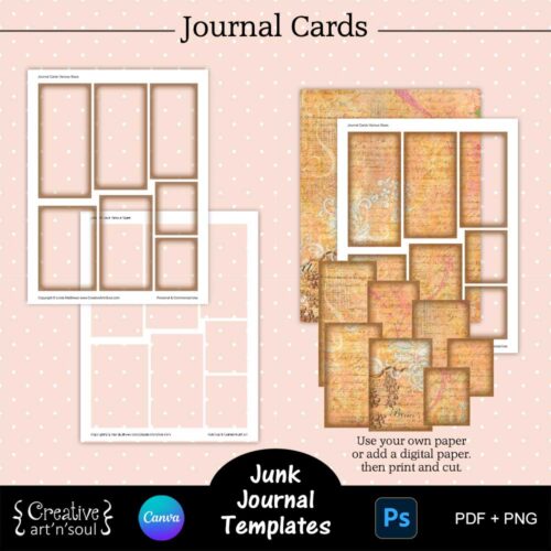 Printable Junk Journal Templates